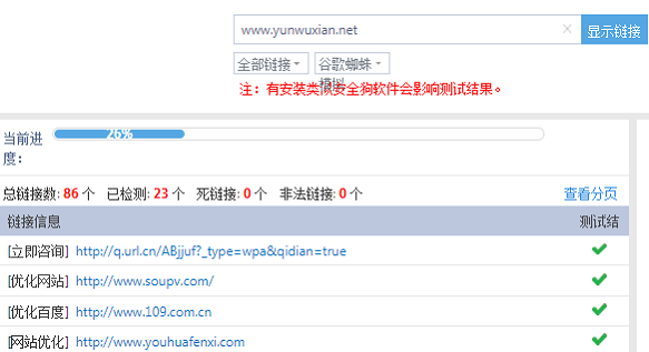 死链检测
